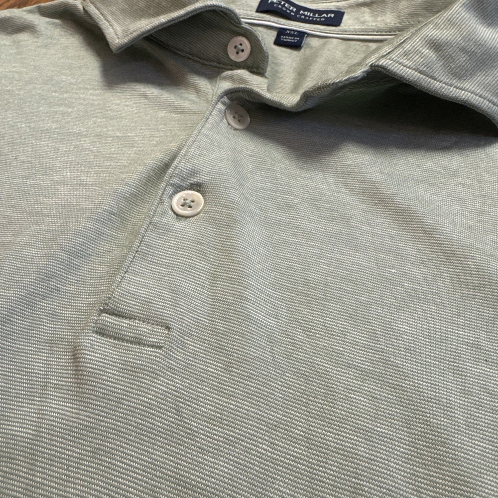 Peter Millar Solid Performance Jersey Polo In A L… - image 3